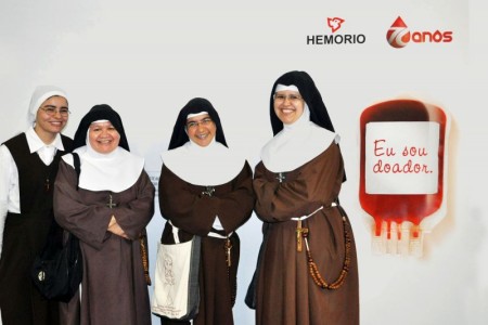 hemorio_freiras_doação_de_sangue