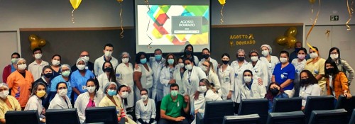 Equipe do HMHS desenvolve ações durante o Agosto Dourado