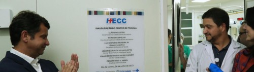 Inauguração de sala de trauma