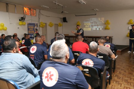 SAMU - hospital eduardo rabello - maio amarelo 075