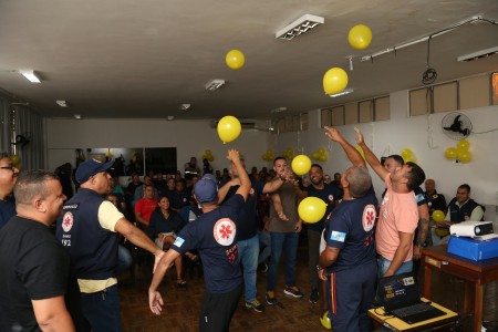 SAMU - hospital eduardo rabello - maio amarelo 118